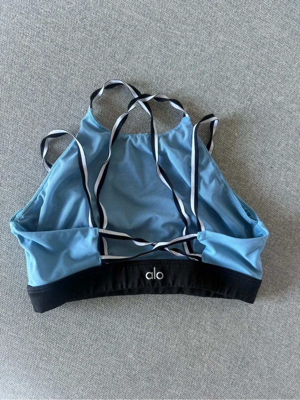 ALO Blue Sports Bra